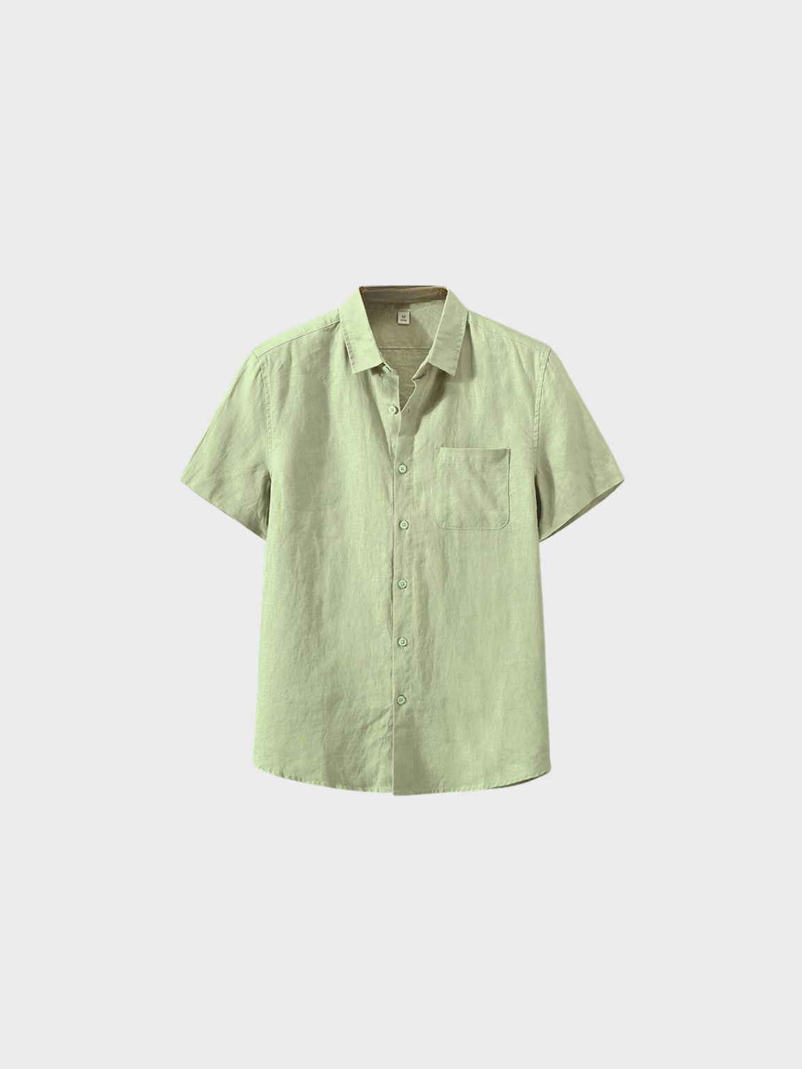 Cannes Linen Shirt Mint Green