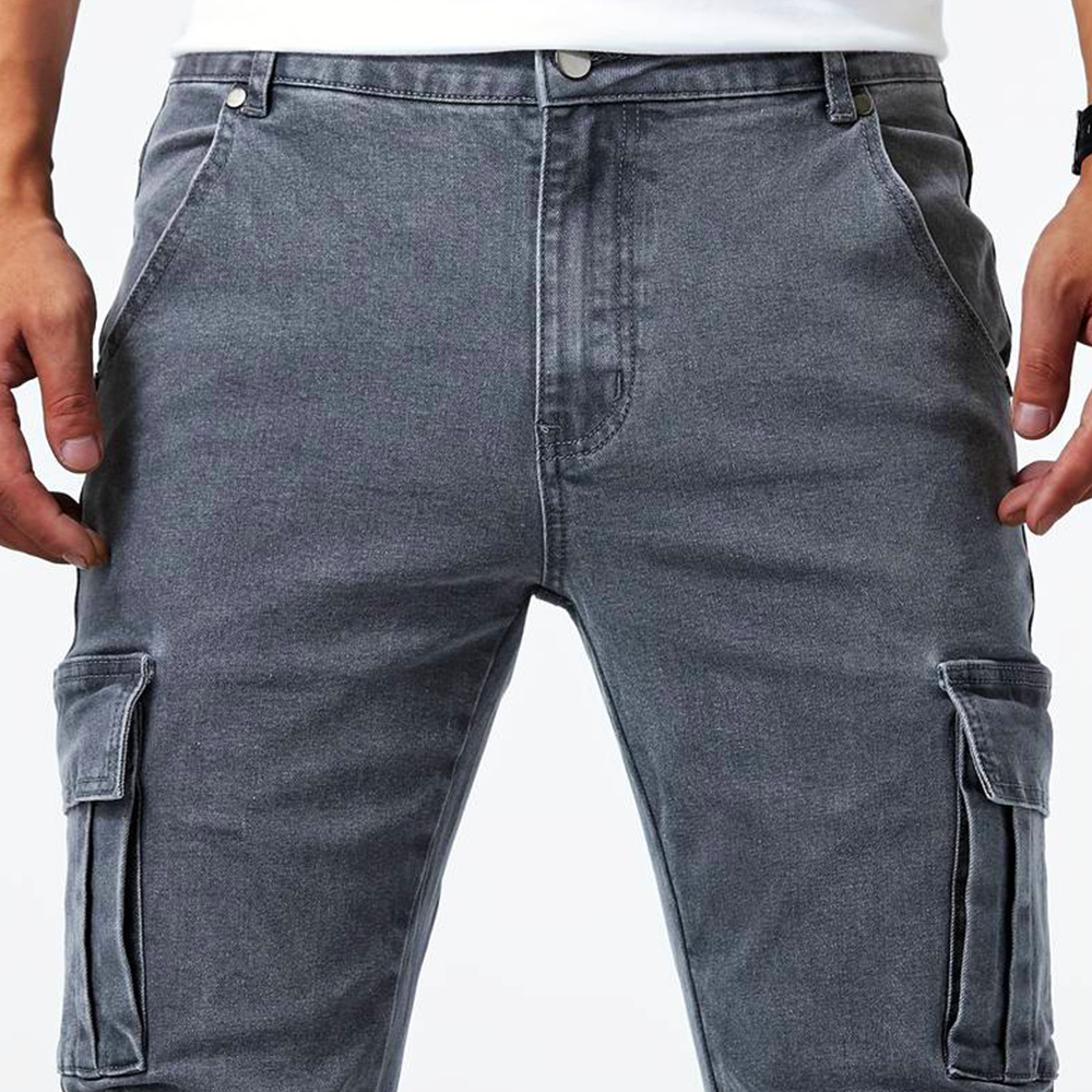 Vienna Denim Cargo Jeans