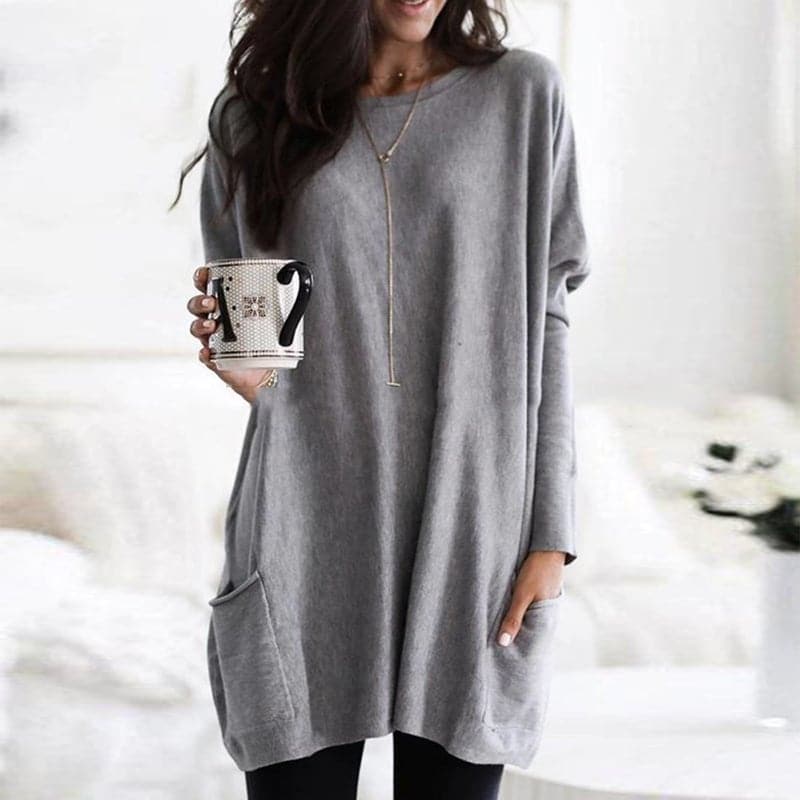 Comfort Fashionable Pocket Sweater