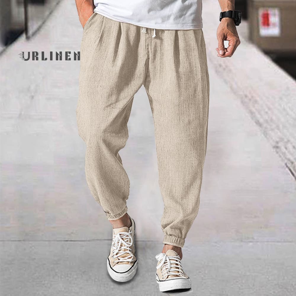 Linen Casual Harem Pants