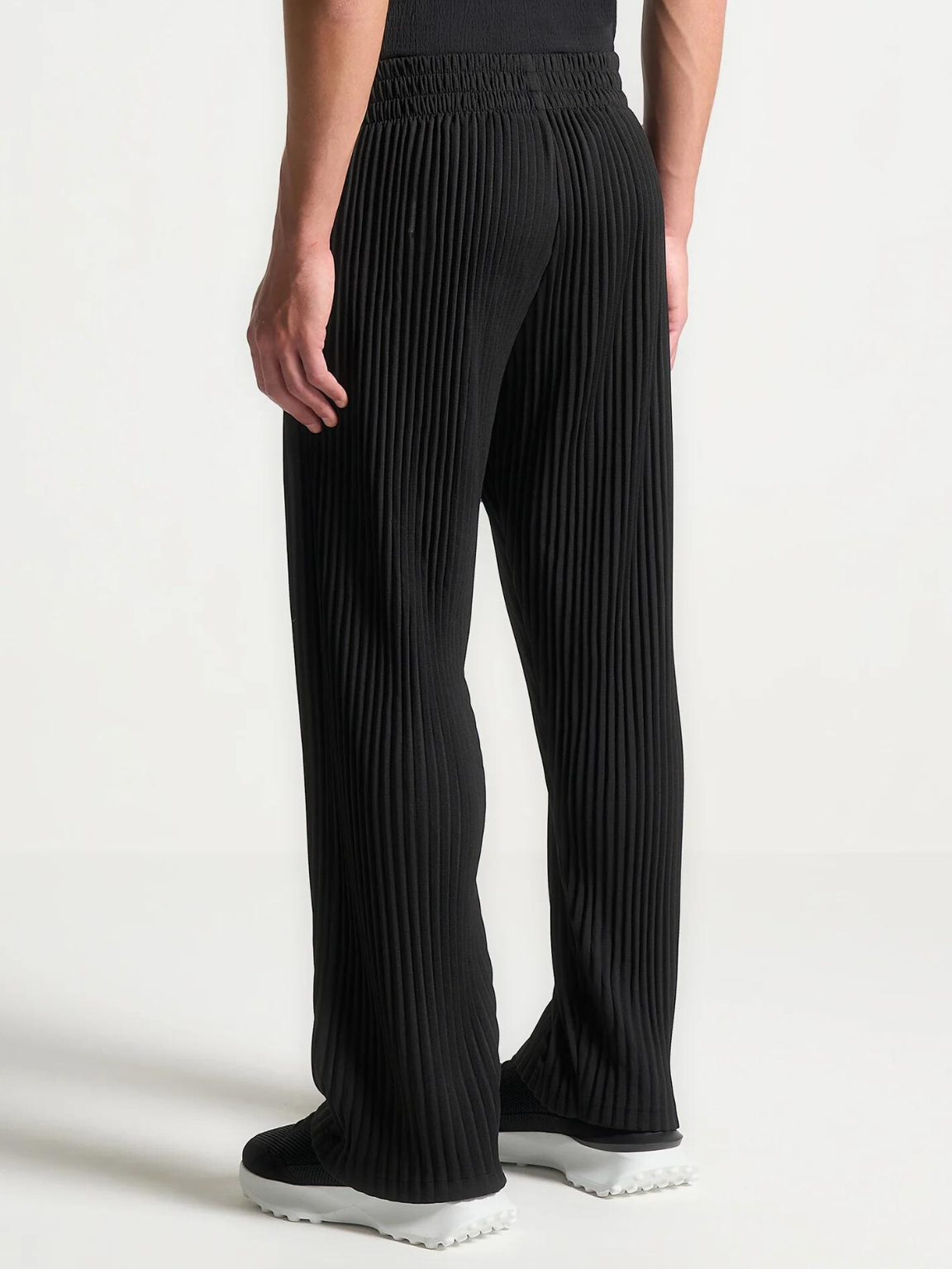 Santorini Pleated Trousers Black