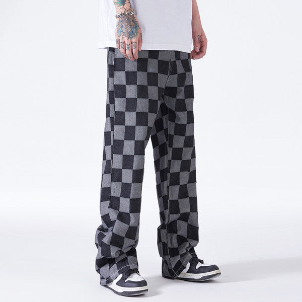 Hype Checkered Jeans