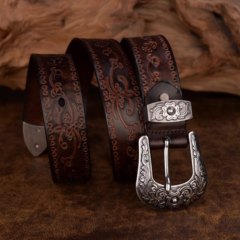 Western Ride Genuine Leather Belt