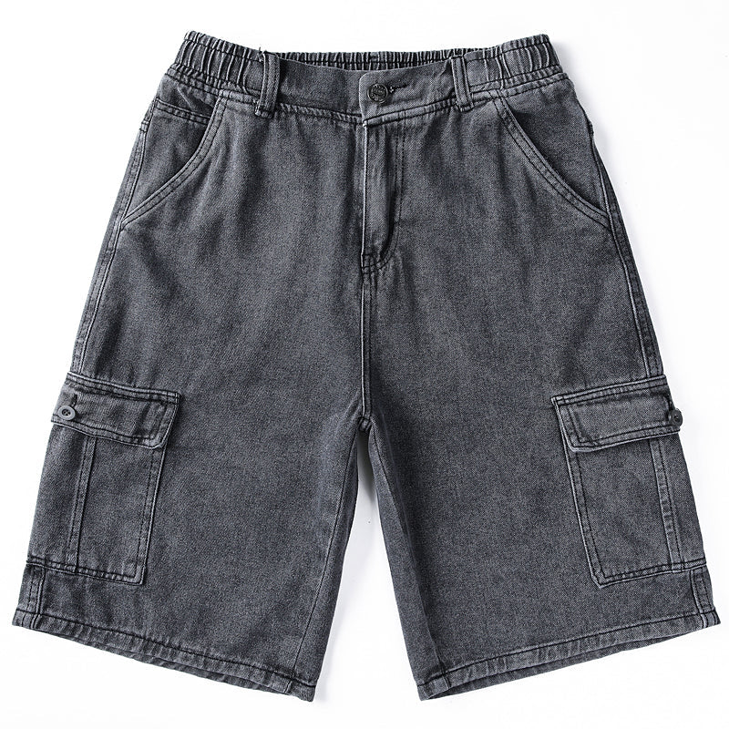 Bermuda Denim Cargo Shorts