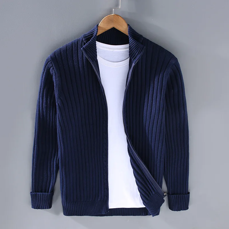 Lorenzo Zip Cardigan