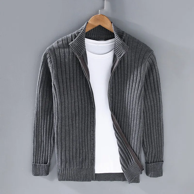 Lorenzo Zip Cardigan