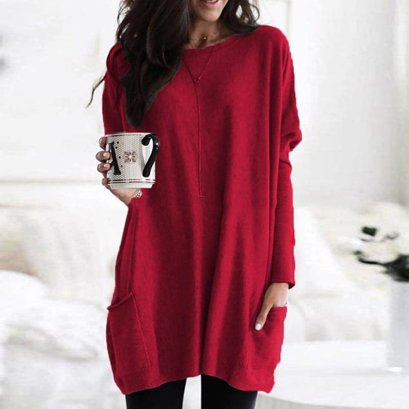 Comfort Fashionable Pocket Sweater