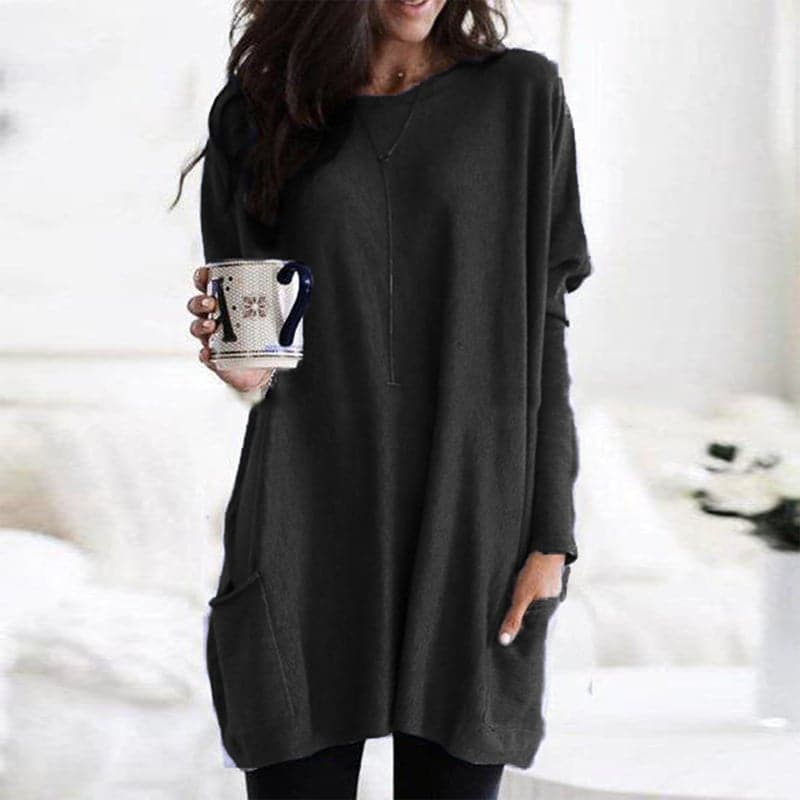 Comfort Fashionable Pocket Sweater