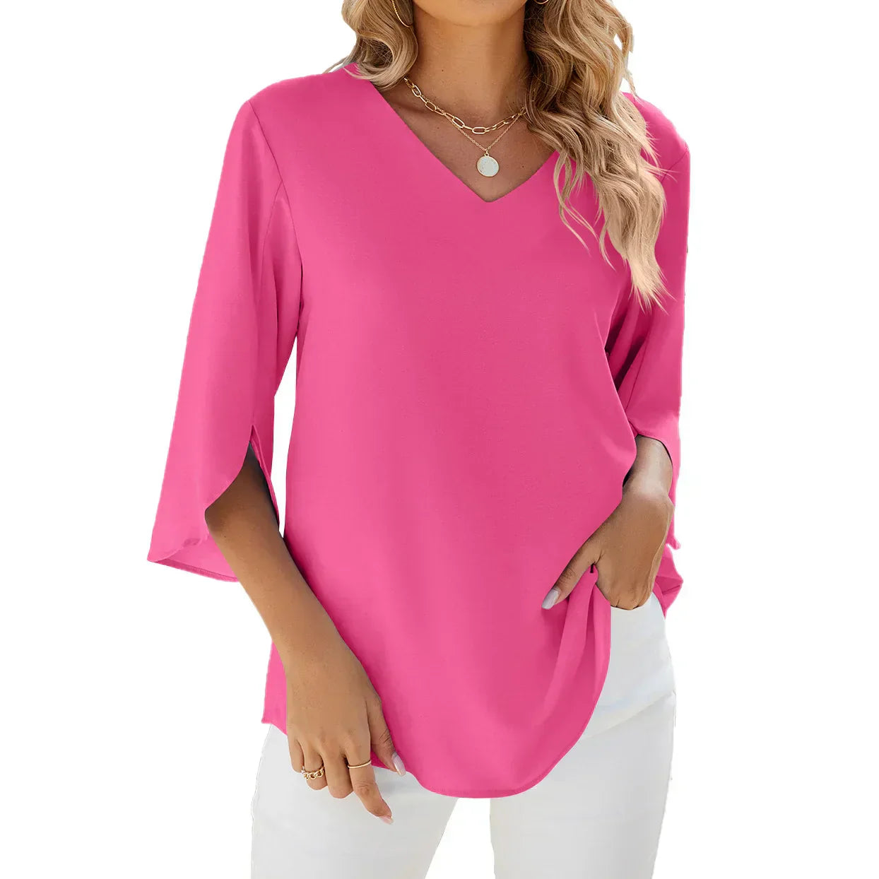 Robyn | V-Neck Blouse