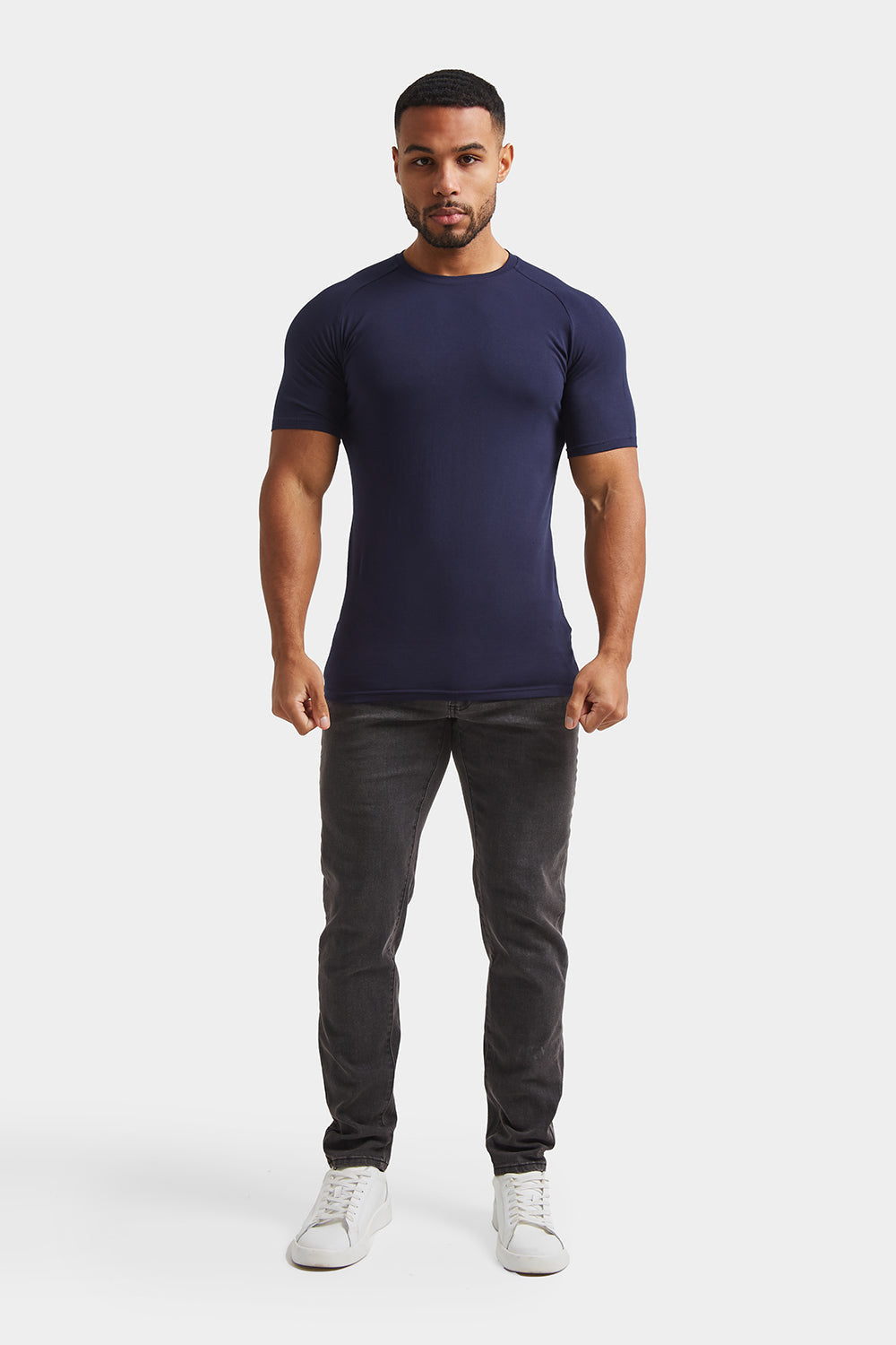 Hercules Muscle Fit T-Shirt Navy