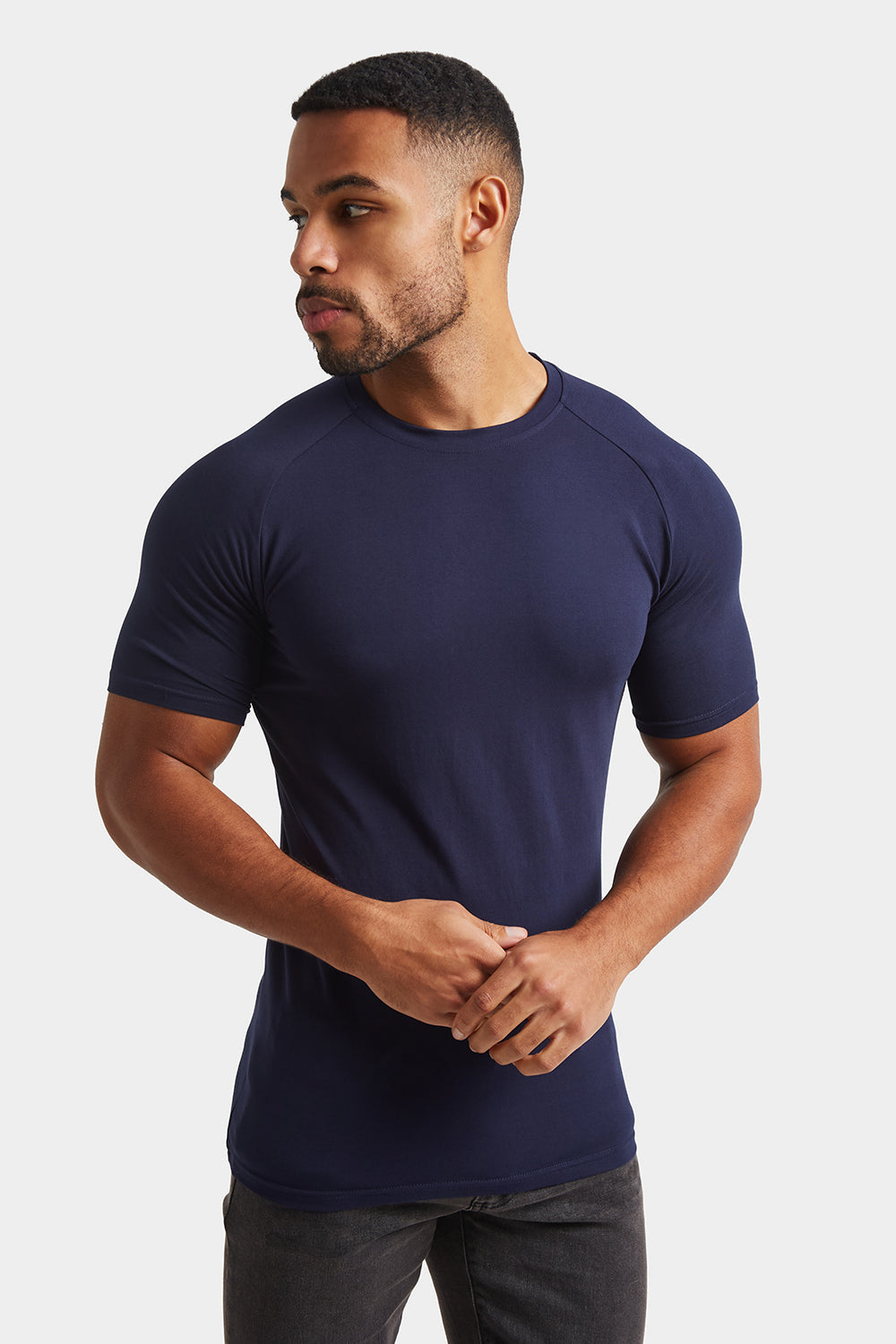 Hercules Muscle Fit T-Shirt Navy