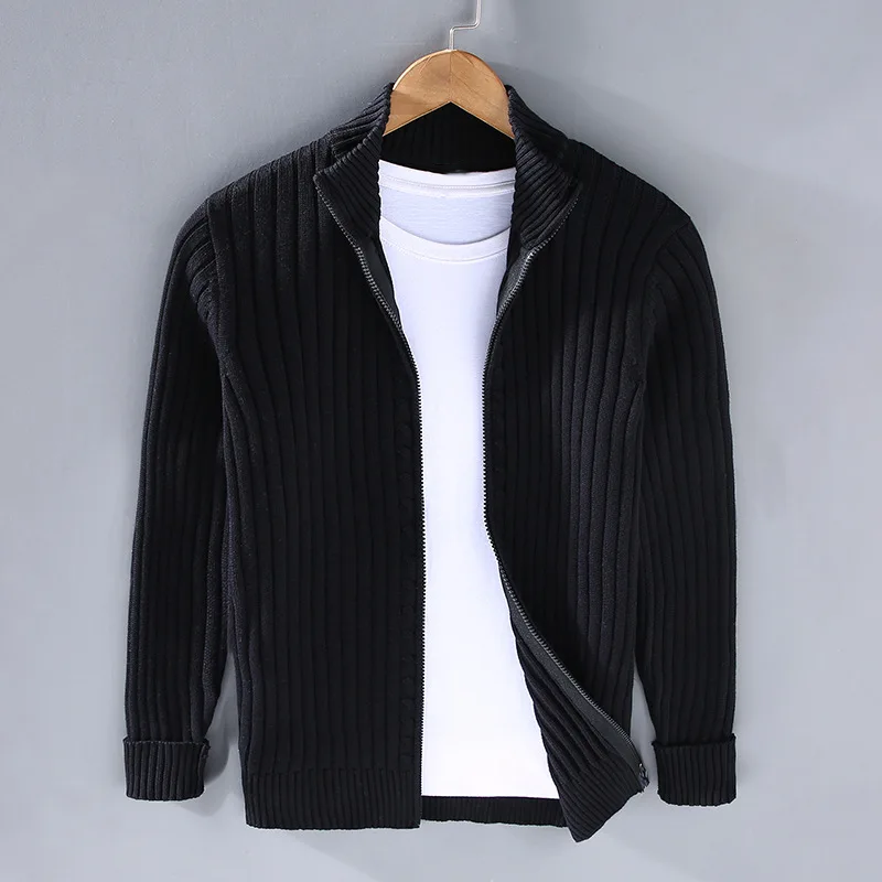 Lorenzo Zip Cardigan