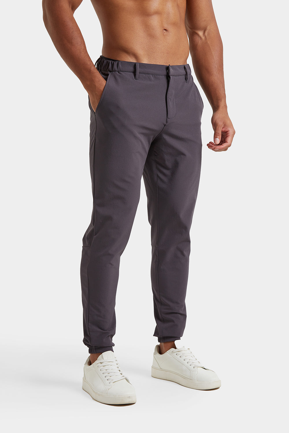 Stretch-Fit Tech Pants Graphite